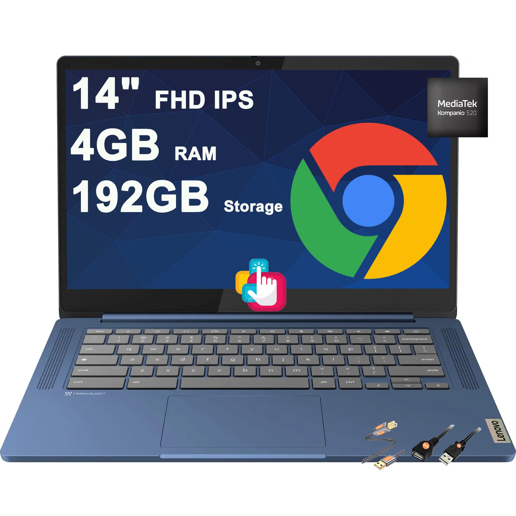 Amazon.com: Lenovo IdeaPad Slim 3 Chromebook Laptop 14