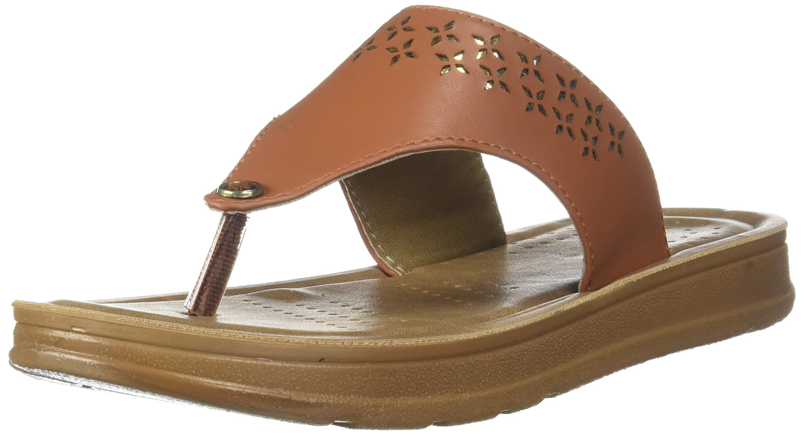 Bata Womens PENNY LASER TH. Thong (6713861_LIGHT BROWN_8 UK) (B09W5YZJ3K) Amazon Price History, Amazon Price Tracker