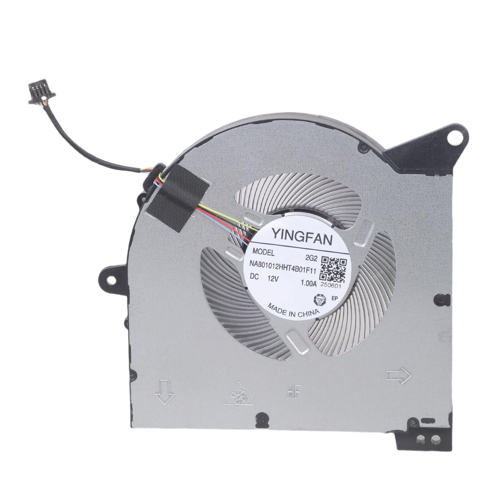 Laptopy CPU GPU wentylator chłodzący DC12V 1A 4Pin grzejniki do Machenike L16W NB801012HHT4B01F11 NB801012HHT4B01F11 wentylator chłodzący laptopa