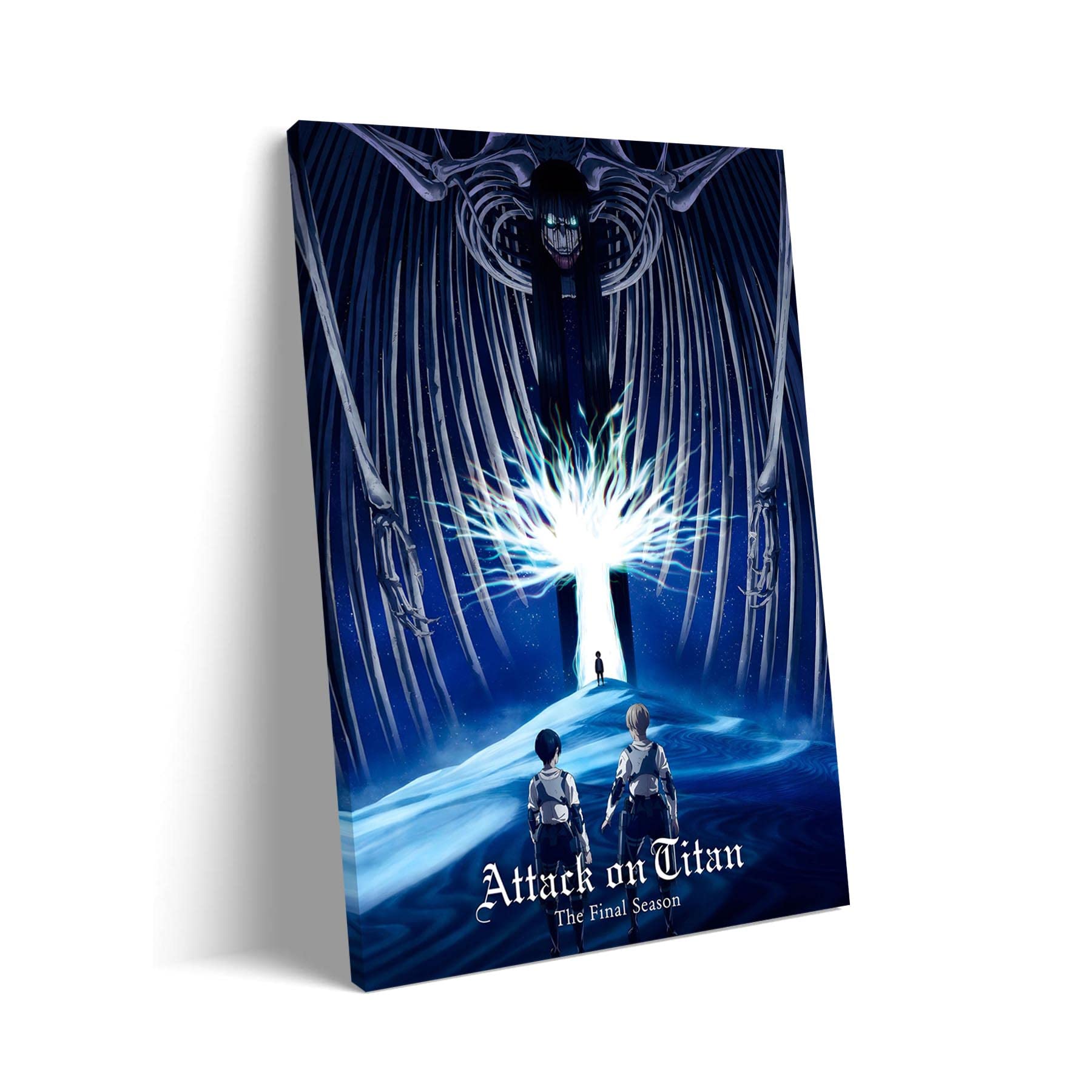 Attack on Titan Poster Attack on Titan Final Season 4 Part 2 Canvas Wall Art Decor for Decorating Be