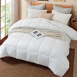 Edredom Ecopluma Toque de Pluma Queen 240 X 260 Branco Camesa