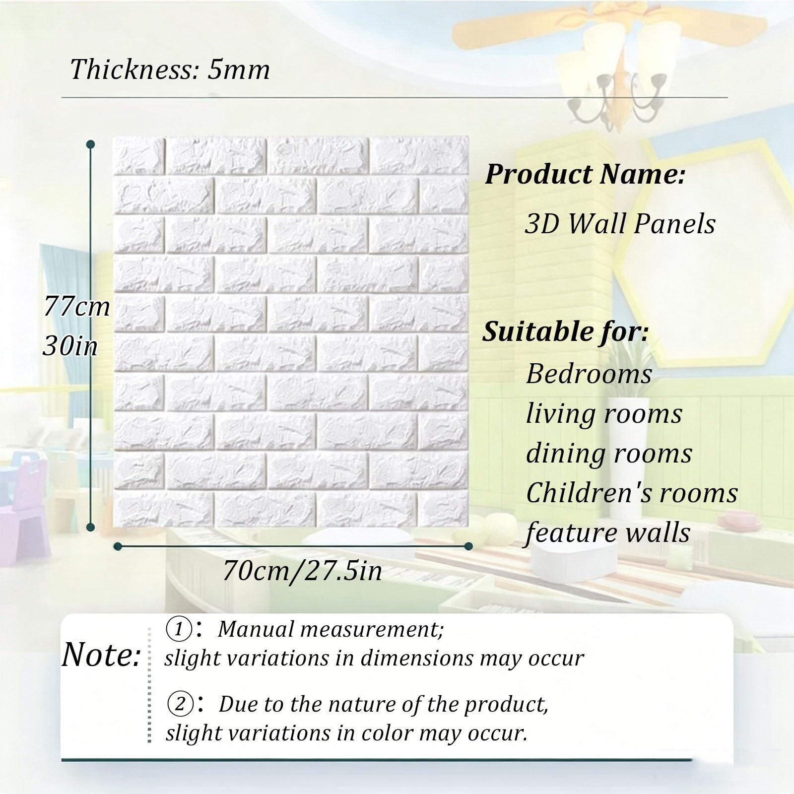 Revestimiento decorativo de pared con efecto piedra, panel para dormitorio | Paneles autoadhesivos de espuma de polietileno (PE) para paredes, salas de estar, fondos de TV y techos(Gray)