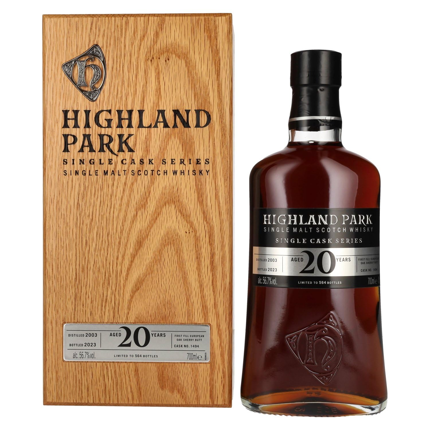 Highland Park 20 Years Old Single Cask Series Single Malt Whisky 56