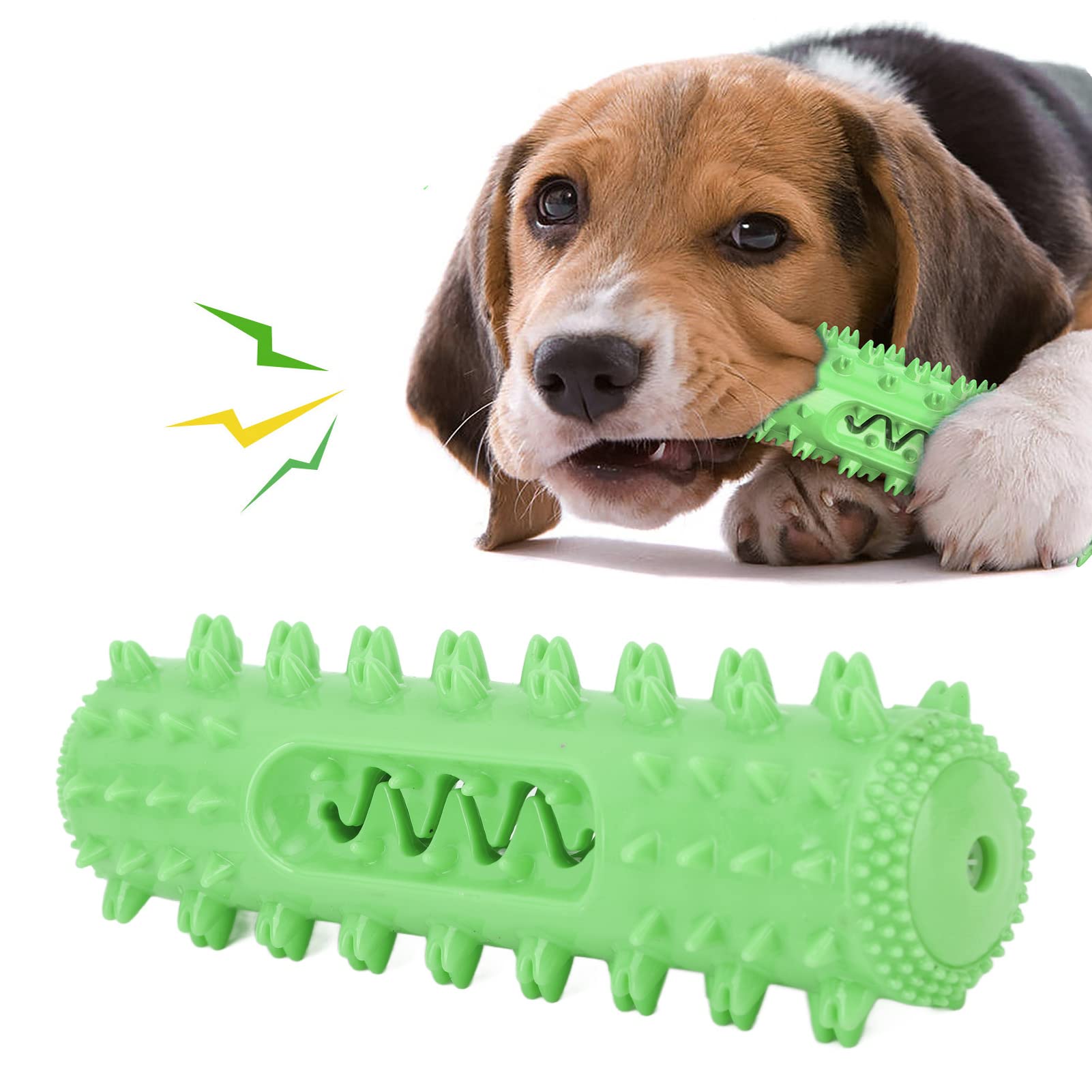 Cepillo de dientes interactivo para masticar huesos de perro, palo limpiador de dientes de perro, cepillo de dientes para cachorros, palo molar dentado vocal, para perros pequeños y medianos