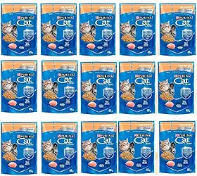 Pack Ração Úmida Nestlé Purina Cat Chow Para Gatos Filhotes Sabor Frango - Com 15 Sachês 85g