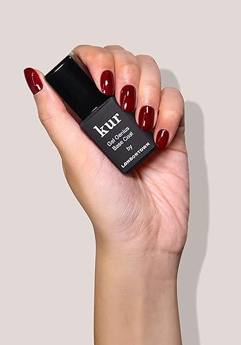 Miniatura 4 de LONDONTOWN Kur Gel Genius - Capa superior de secado rápido, vegano, libre de crueldad y parabenos, transparente, 0.4 onzas líquidas, el embalaje