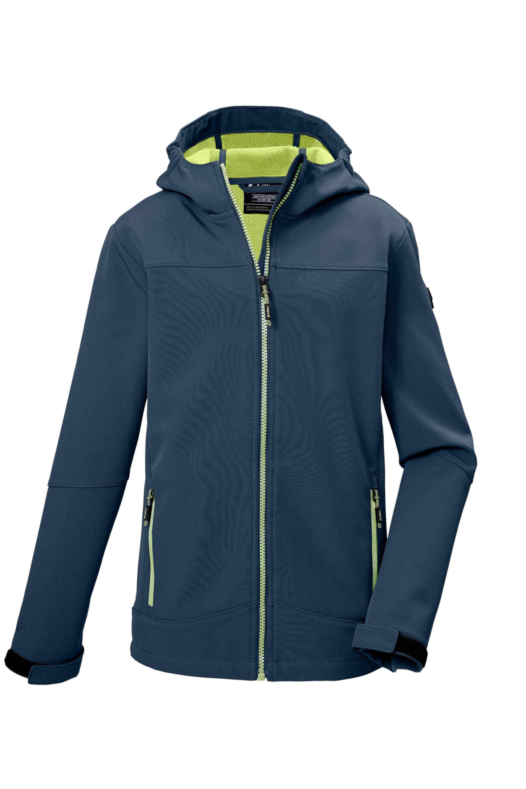 Killtec KOS 484 BYS SFTSHLL JCKT chłopięca kurtka softshell z kapturem