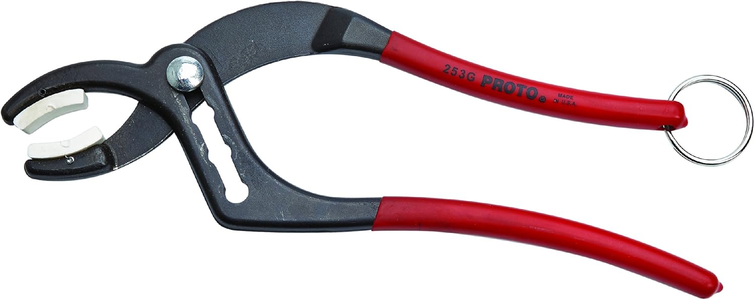 Stanley Proto Tether-Ready J253G-TT Soft Jaw 9-1/2-inch Cannon Plug Pliers