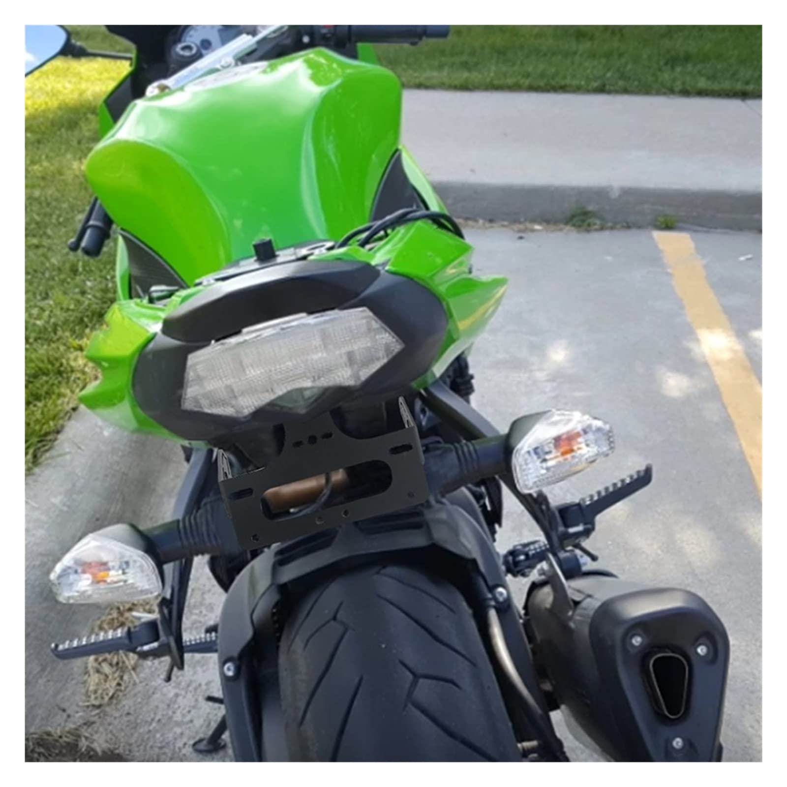  ナンバープレート Amazon | バイク用 ナンバープレートホルダー に適合するZX4R に適合