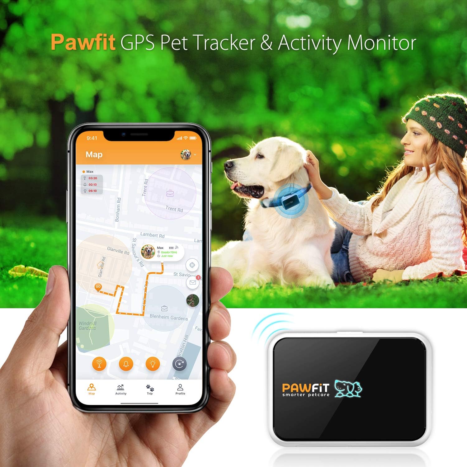 pawfit gps tracker