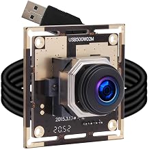 Magnolia 5MP Autofocus USB Camera Module, 170 Degree Fisheye Webcam