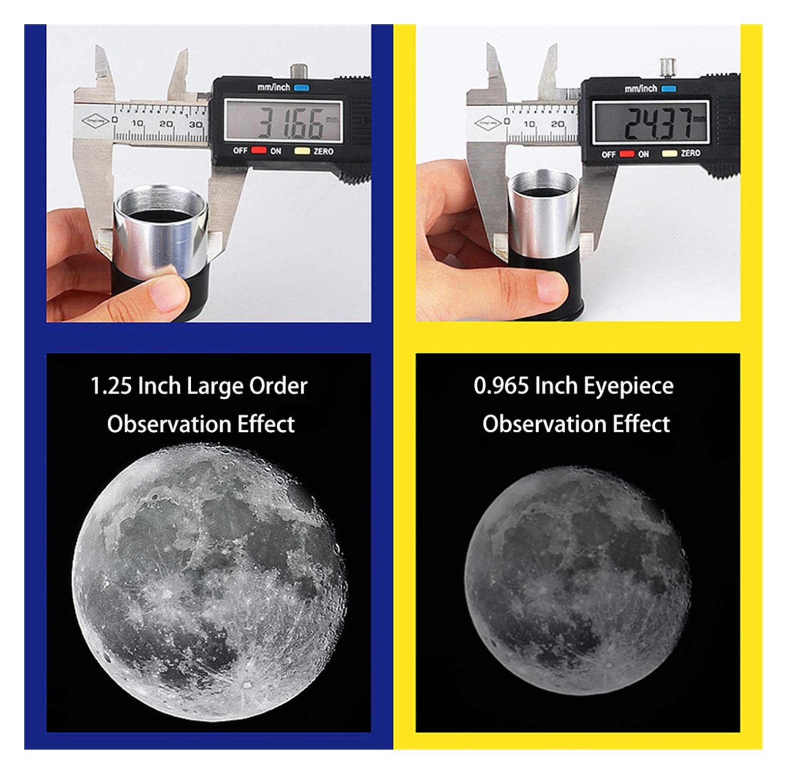 Teleskop Teleskop astronomiczny Profesjonalny Zoom 875 razy HD Głęboka przestrzeń Star View Moon Meteor Prysznic 1,25 cala .Dla dorosłych, dzieci, profesjonalistów, początku
