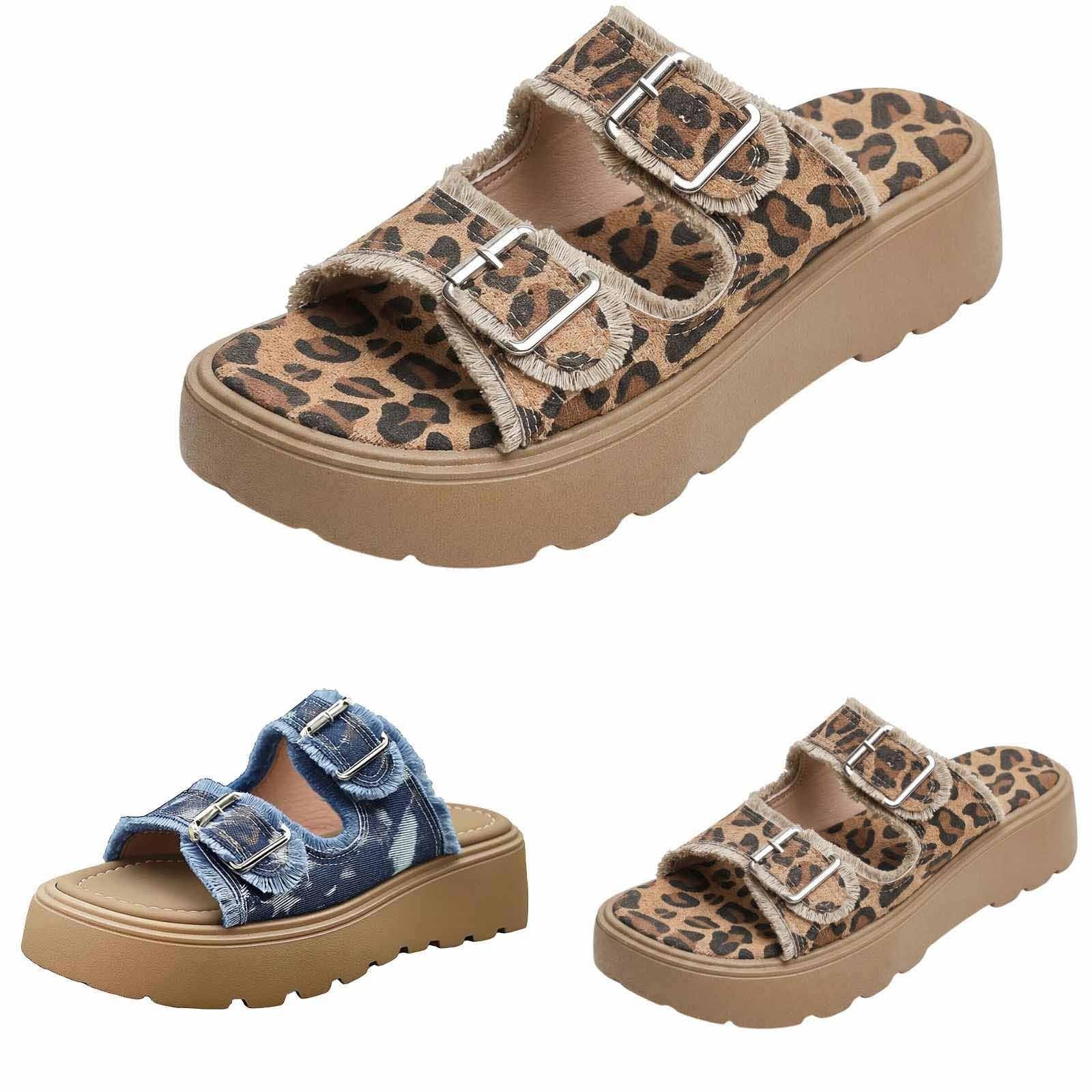 Chaussures femme été compensées plates et légères bout ouvert