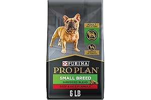 Purina ONE High Protein Small Breed Dog Food: Beef & Rice Formula