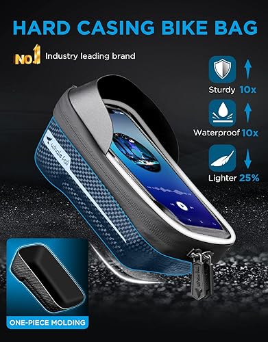 Miniatura 2 de whale fall Bolsa rígida para bicicleta, accesorios de bicicleta para bicicletas de adultos, regalos para hombres, regalos para hombres para