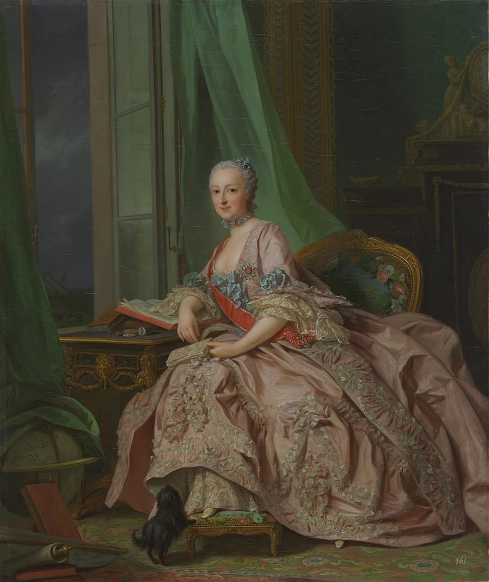 ARTXLXXBN Famous Prints Artwork Pictures Poster Painting Art Ivanovna Princess of Hesse Homburgnée Countess Trubetskaya by Alexander Roslin Artwork Landscape Pictures for Home Decor 60x90cm