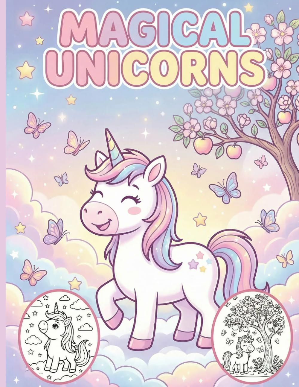Magical Unicorns: A world to color full of dreams and colors