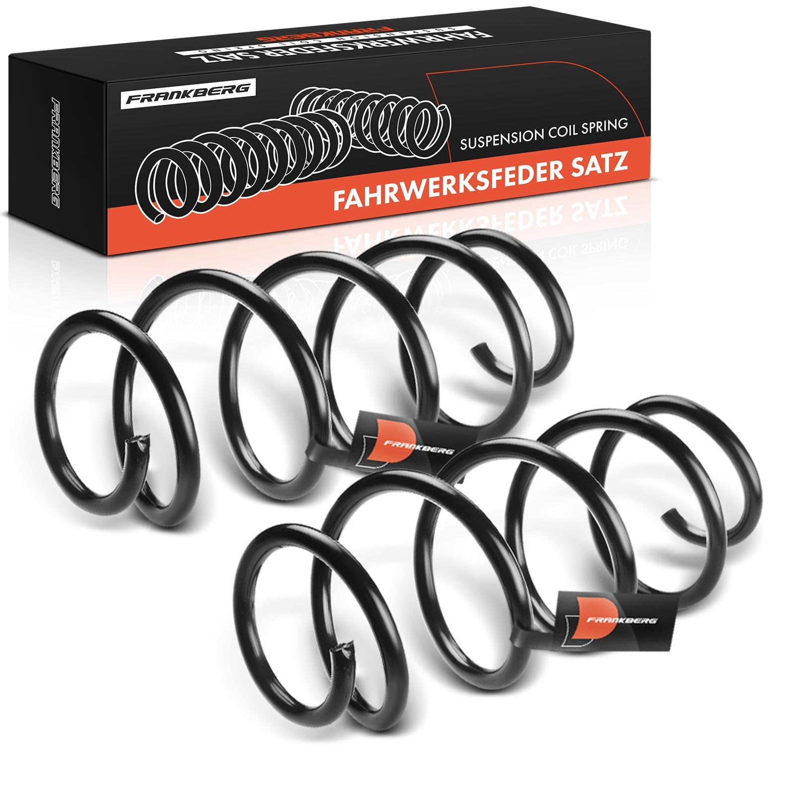 Frankberg 2 ressorts de suspension pour essieu avant 1K0411105AP