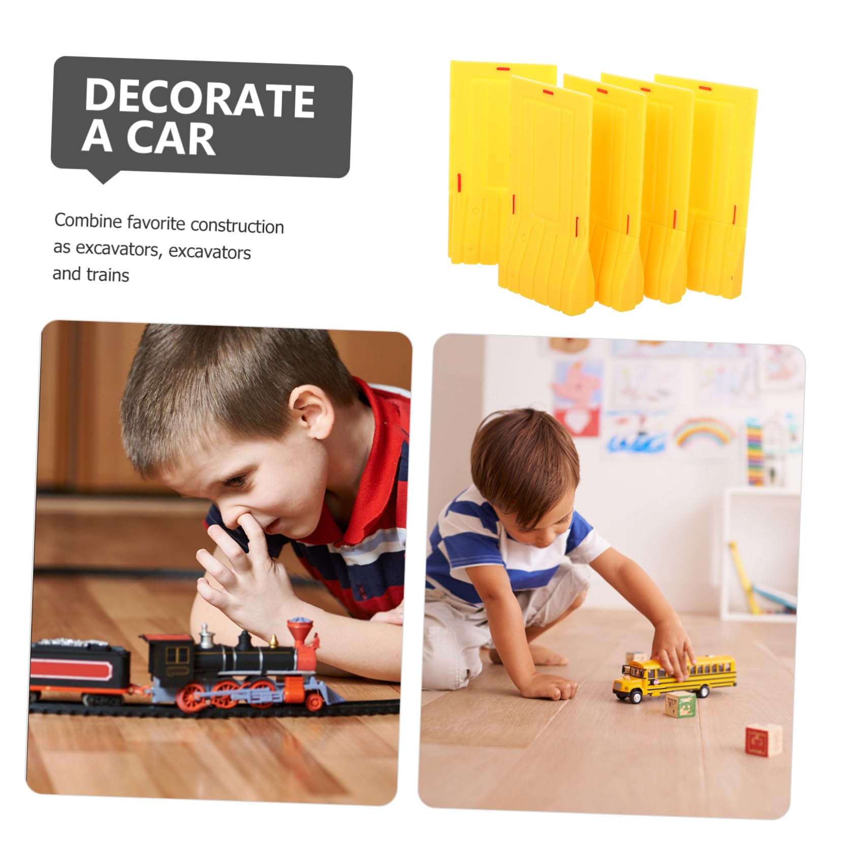 Mini Cônes Et Barrières De Signalisation – 24 Pièces, Jouet Éducatif