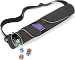 Rexmica Playmat Boîte à tubes avec porte-dioxyde pour W36 x L61 tapis de cm, sac de rangement pour tubes de jeu TCG MTG, Jeu de carte Jouer sac de conteneur Mat avec bande d'épaule