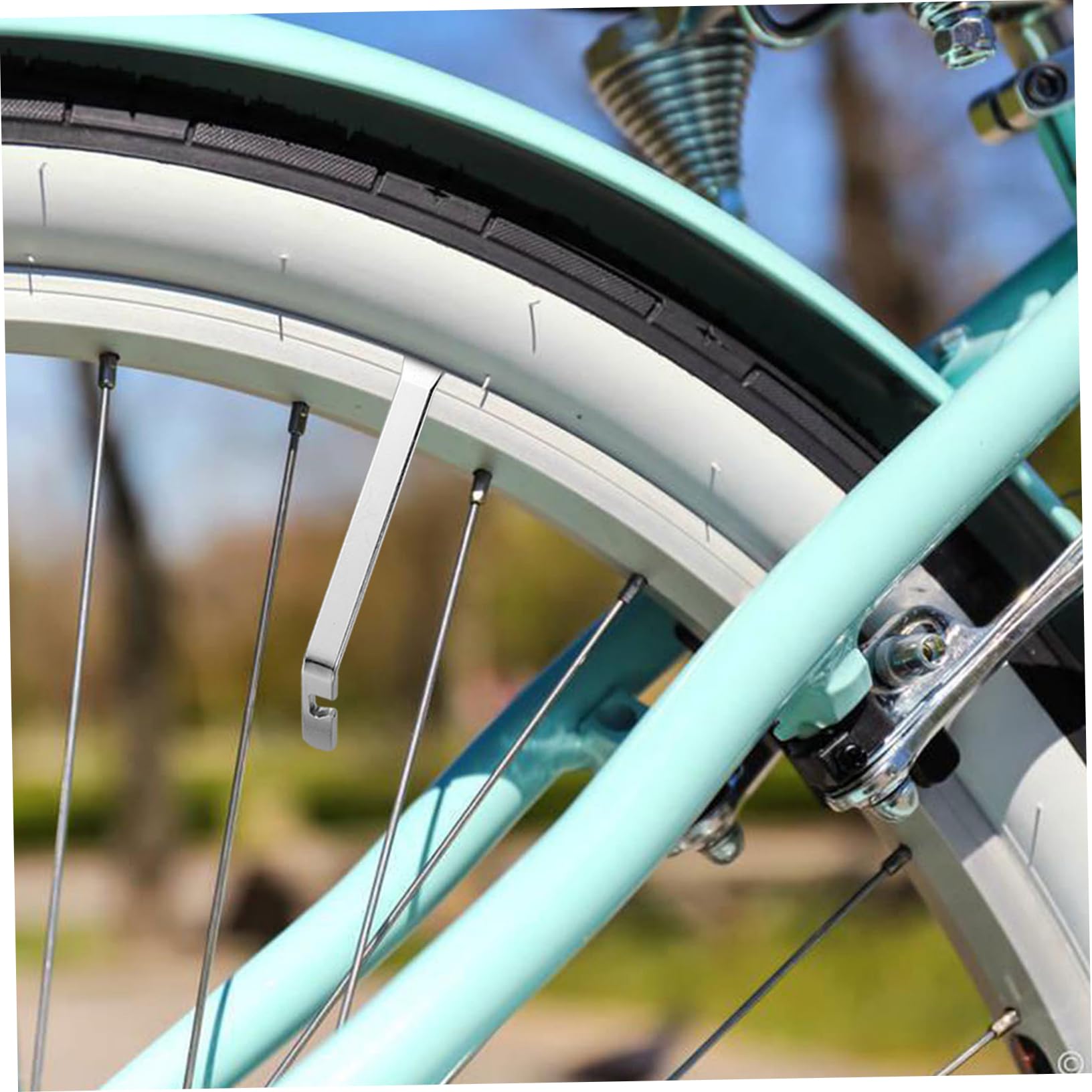 Alipis 6Pcs Steel Tire Lever Bike Tire Repair Durable and Lightweight Tire Pry Bar Tool for Mountain Road and Folding Bikes Easy to Use and Carry for Cyclists