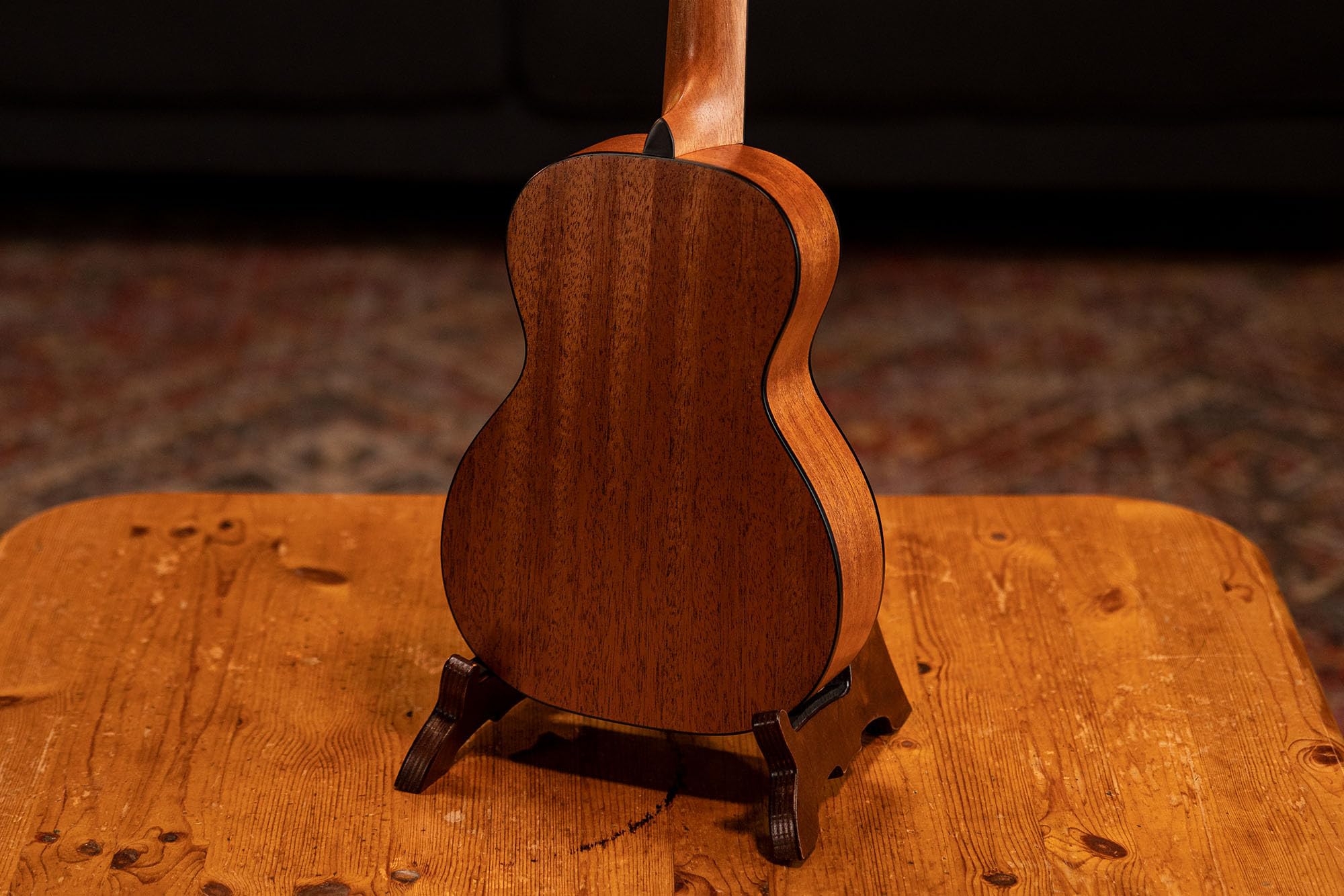 Ortega Guitars Ukulele Concerto Mancino – Acustico – Horizon Series – Mogano, Natural (RUHZ-MM-L)