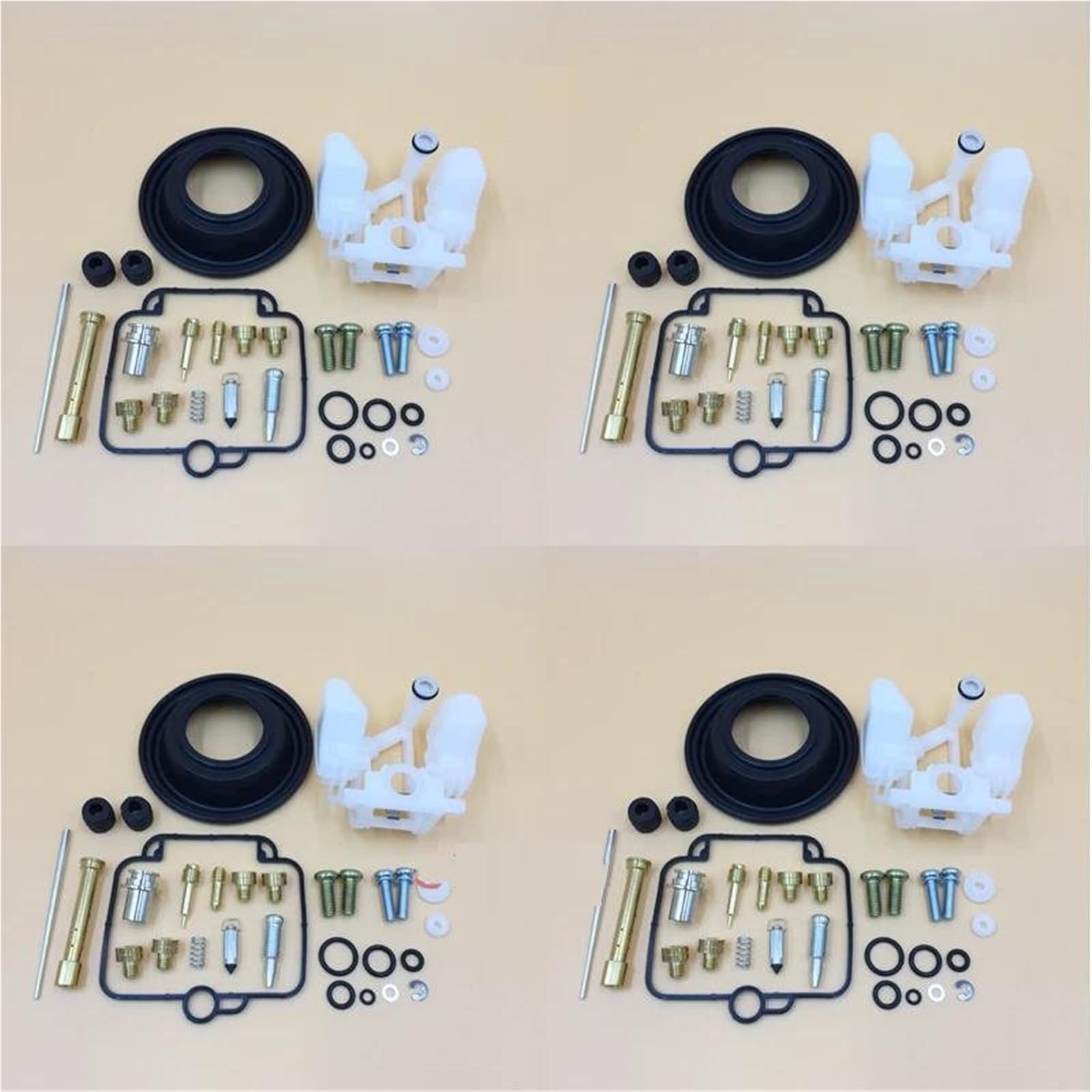 Kit de réparation de carburateur, vis pilote, aiguille de gicleur, joint de soupape à flotteur, diaphragme à vide pour Suzuki pour Bandit GSF400 GK75A 91-97 GSF 400 pièces réparation(Style2)