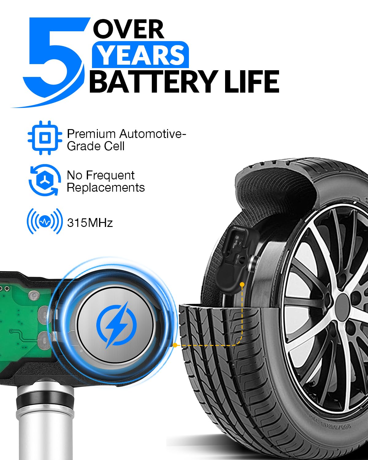 4260706011 Sensor TPMS (4 piezas)
