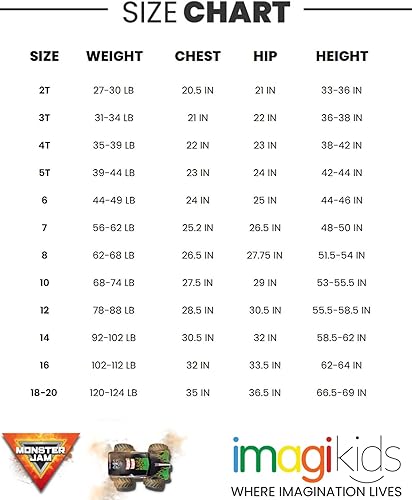 Miniatura 7 de Monster Jam Paquete de 3 camisetas gráficas para niños de Trucks, Negro