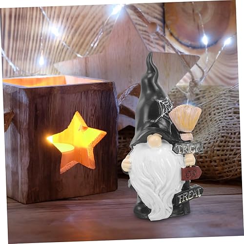 Miniatura 8 de Estatua de gnomo Solar Jardín Luz Césped Lámpara Animal Batería Solar al aire libre Luz solar