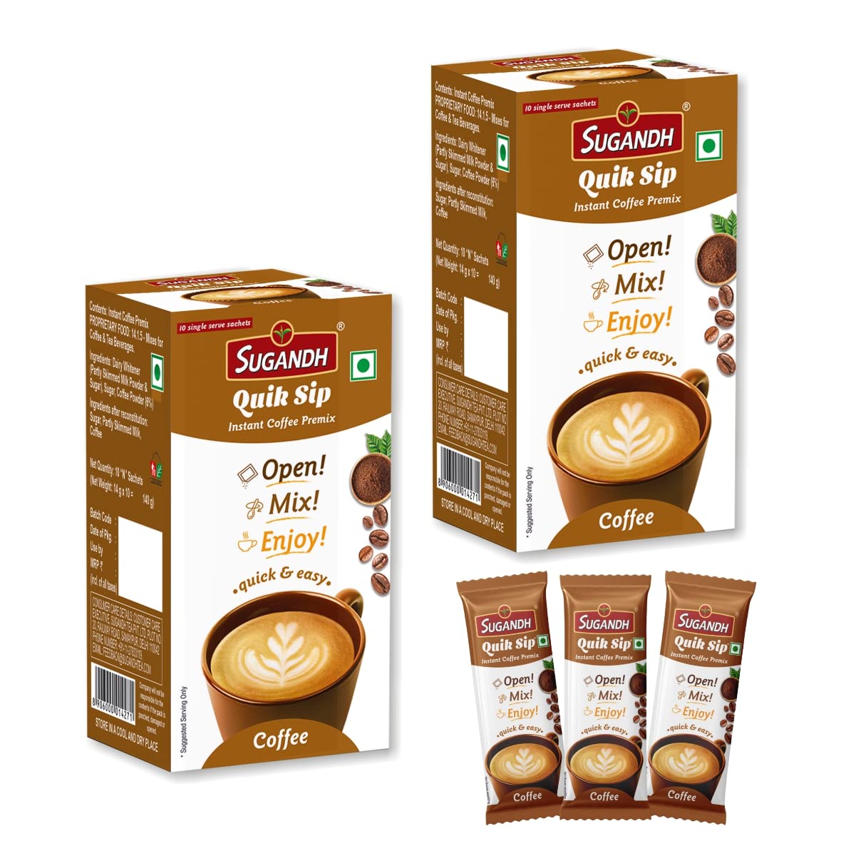 See full amazon price history chart for Sugandh Quik Sip Instant Coffee Premix (Pack of 2) - Single Serve Sachets - Unit Count: 2 Boxes of 10 Sachets each, Medium Roast Sugandh Quik Sip Instant Coffee Premix (Pack of 2) - Single Serve Sachets - Unit Count: 2 Boxes of 10 Sachets each, Medium Roast (B0C4PQSKWR) Amazon Price History, Amazon Price Tracker