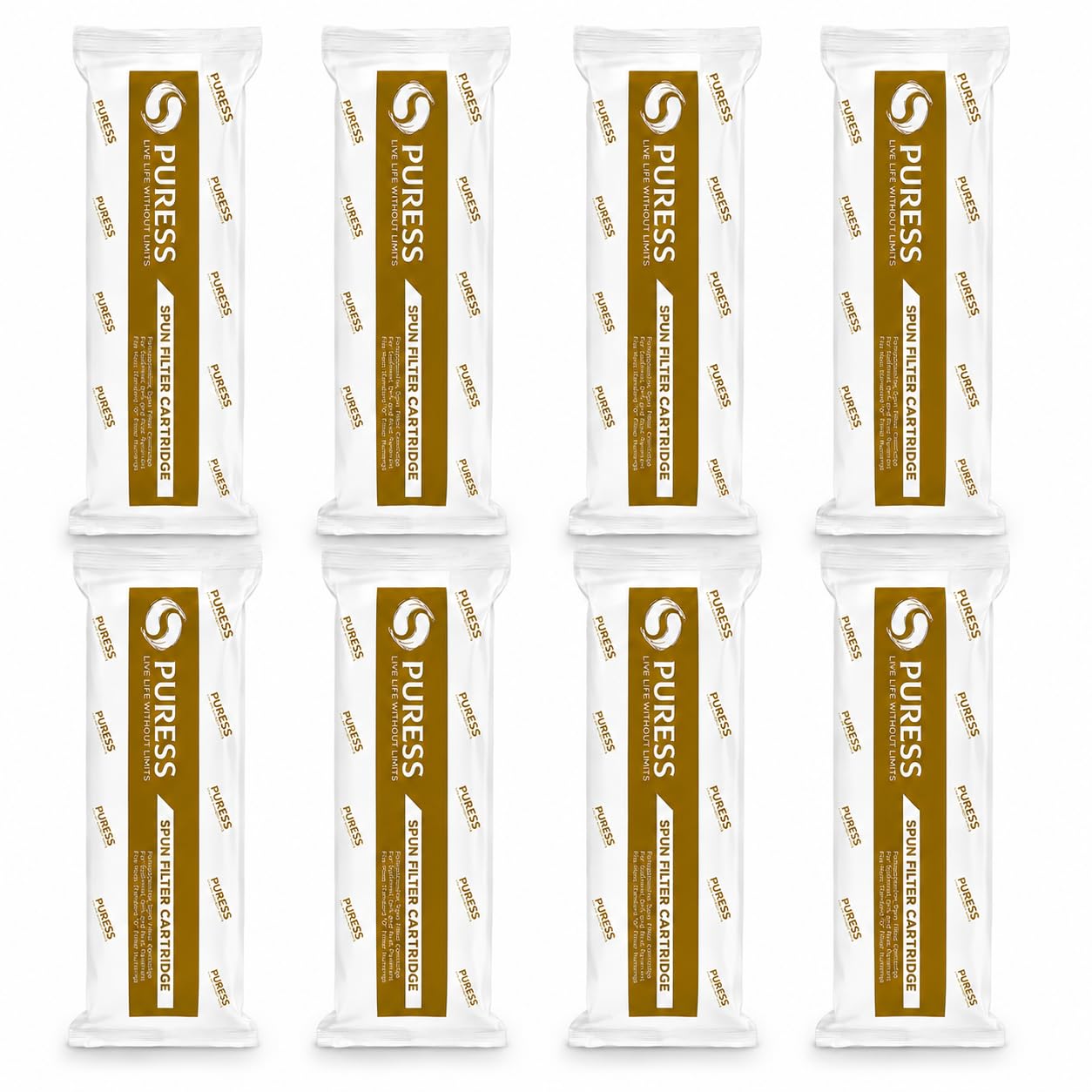 10 Inch PP Spun Filter Cartridge, 5 Micron, 1 Count | Water Filter Candle for RO Water Purifier, High Dirt Holding Capacity, Universal Pre Filter, Food Grade Polypropylene-image-45