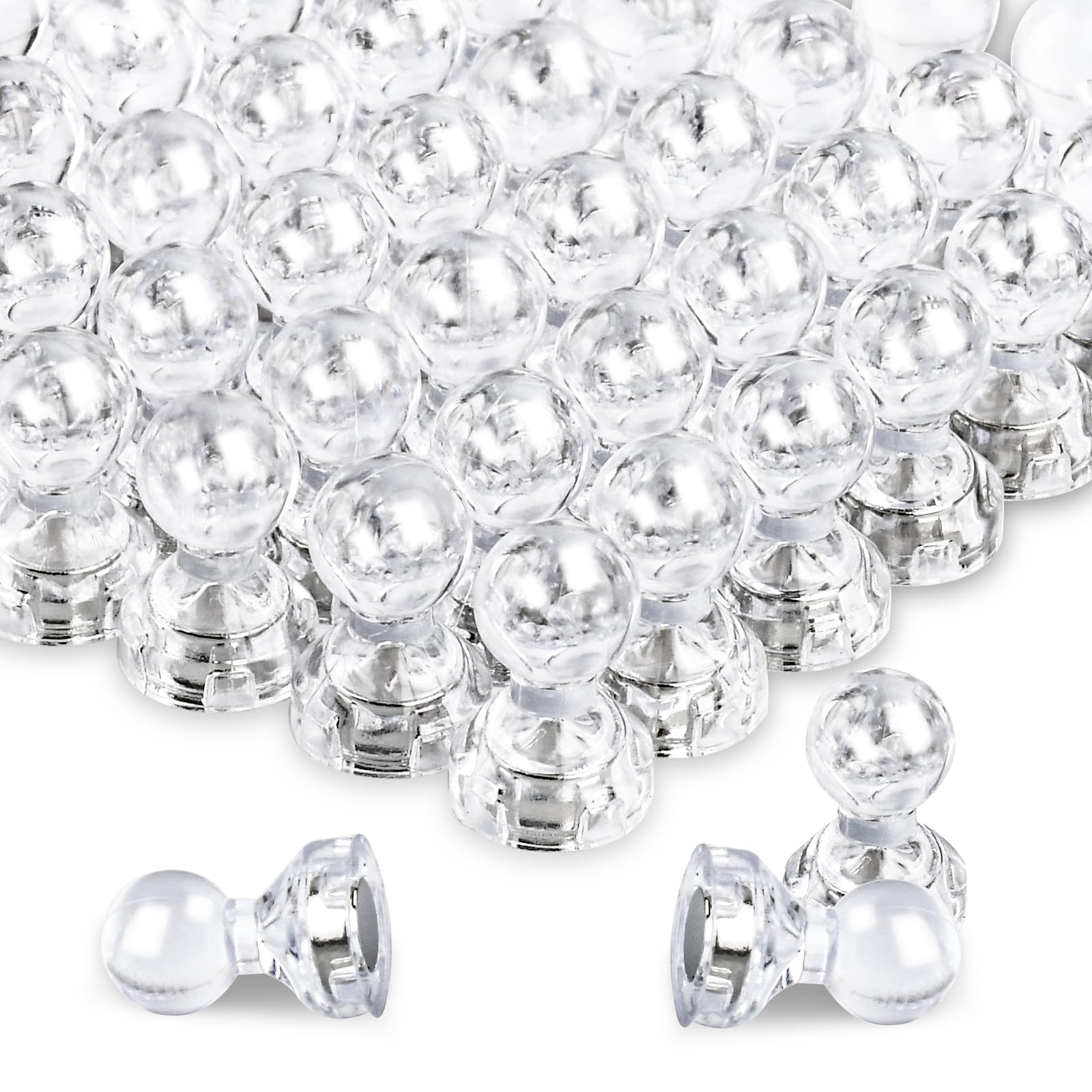 50st Mini Hars Eend Koelkast Magneten, Lichtgevend Magnetische Kleine