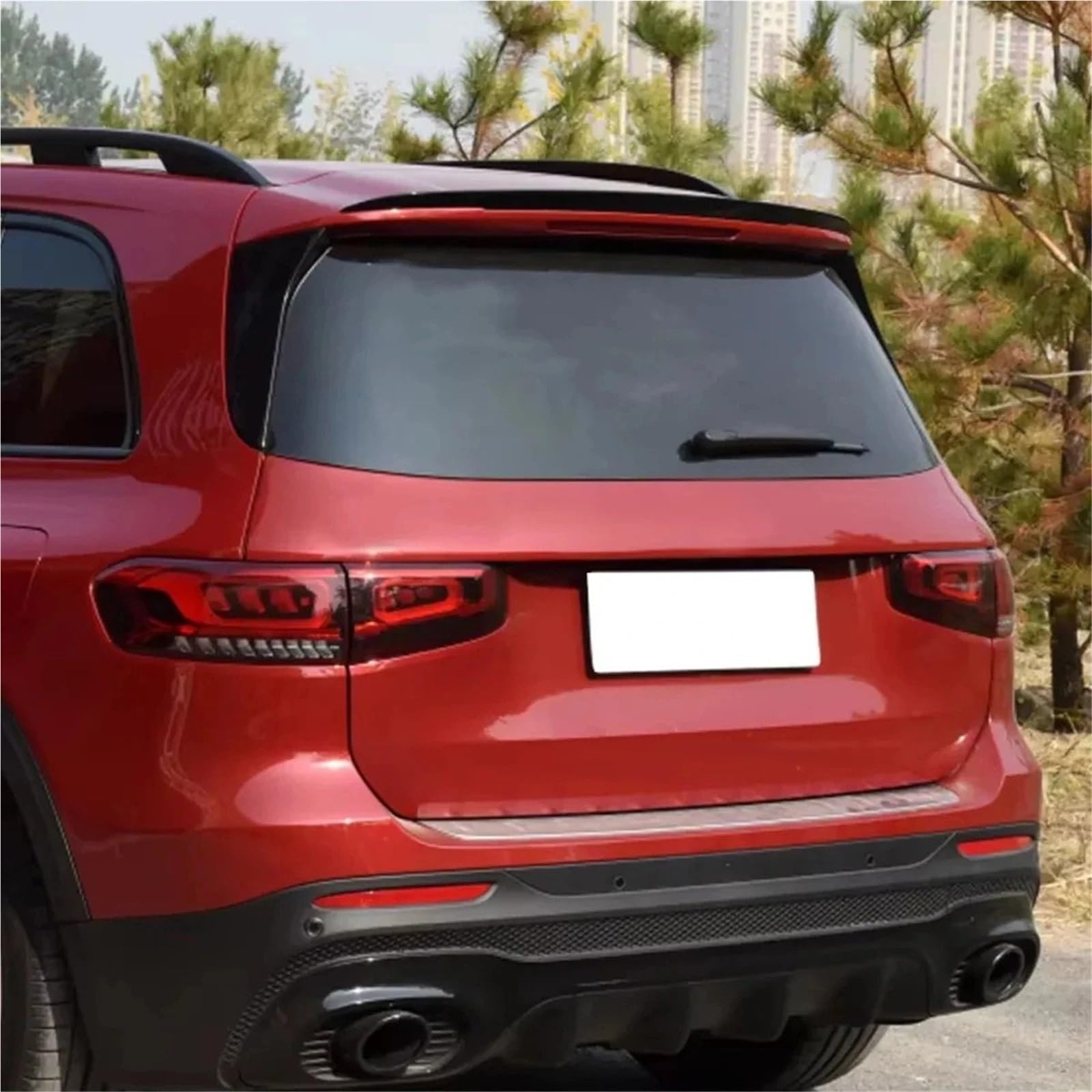 Spojlery tylne Do Benz Glb X247 Glb180 200 Glb35 Spojler samochodowy | 2019 + AMG Tylny Bagażnik Samochodowy Spoiler Bagażnika Skrzydło Wargi Zestawy Karoserii