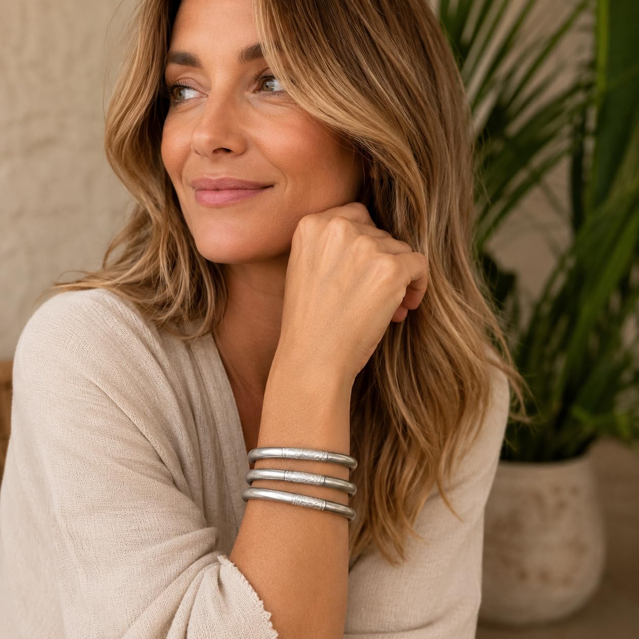 Yvelise Buddhistisches Armband – Armreif aus Thailand