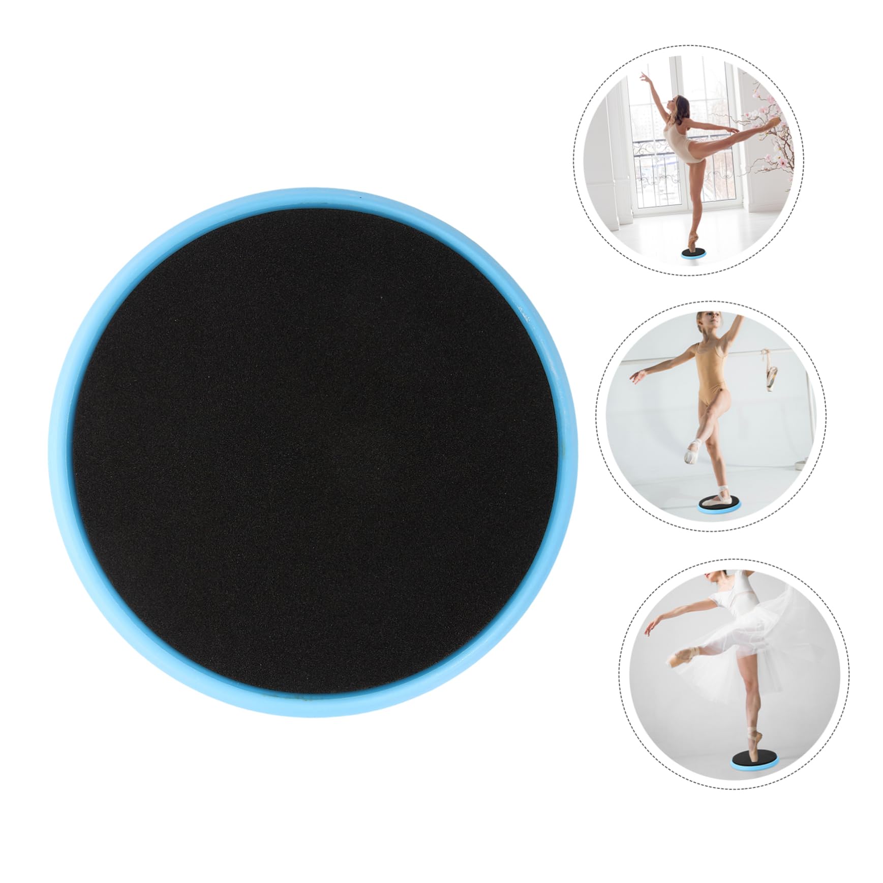BESPORTBLE Ballet Dancer Turning Board Skating Practice Plate for Pirouette Balance Training Portable Disc for Dancers Figure Skaters and for All Ages