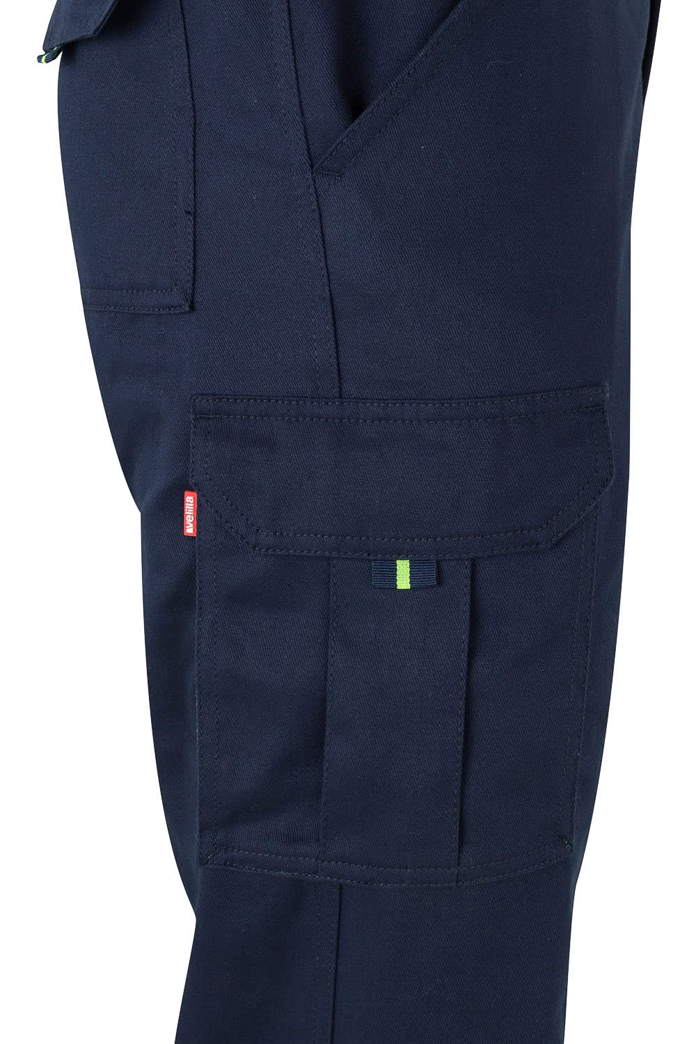 Velilla Pantalón Alta Visibilidad 100% Algodón Bicolor Multibolsillos