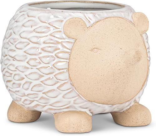Miniatura 2 de Abbott Collection 27-CRITTER-968 - Macetero pequeño para erizo, 5 pulgadas de largo