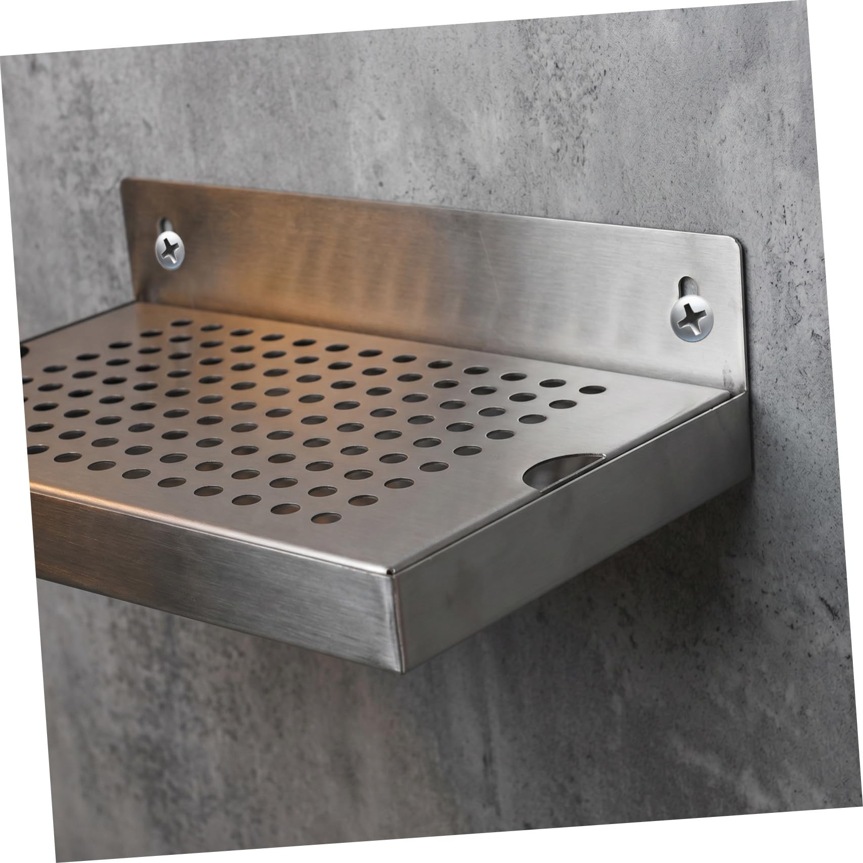 LIFKOME Acero Inoxidable Bandeja de Goteo para Dispensador de Cerveza
