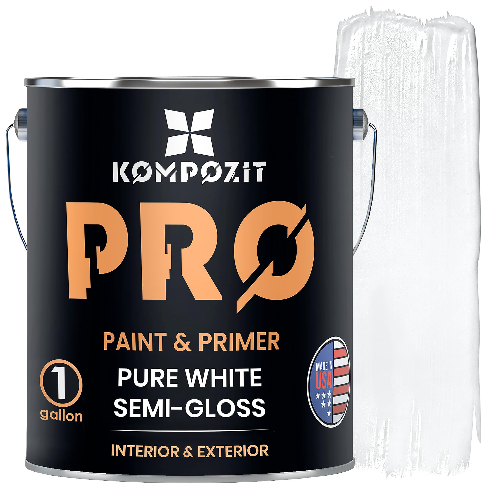 KOMPOZIT Acrylic Paint and Primer Semi Gloss