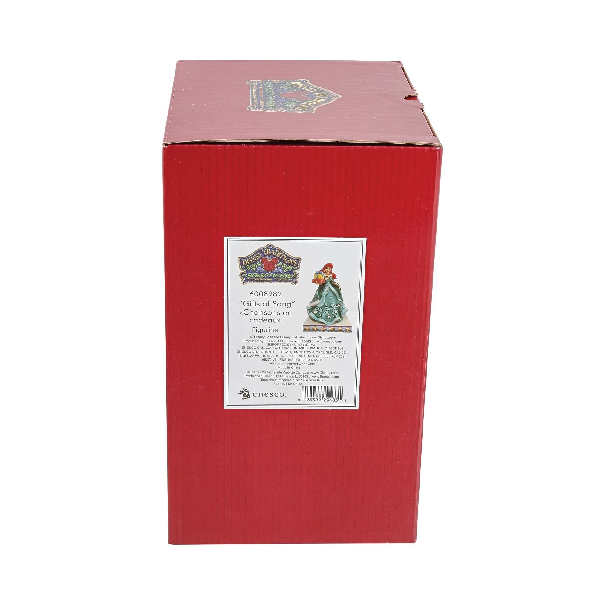 Disney Traditions Statuetta di Natale Ariel