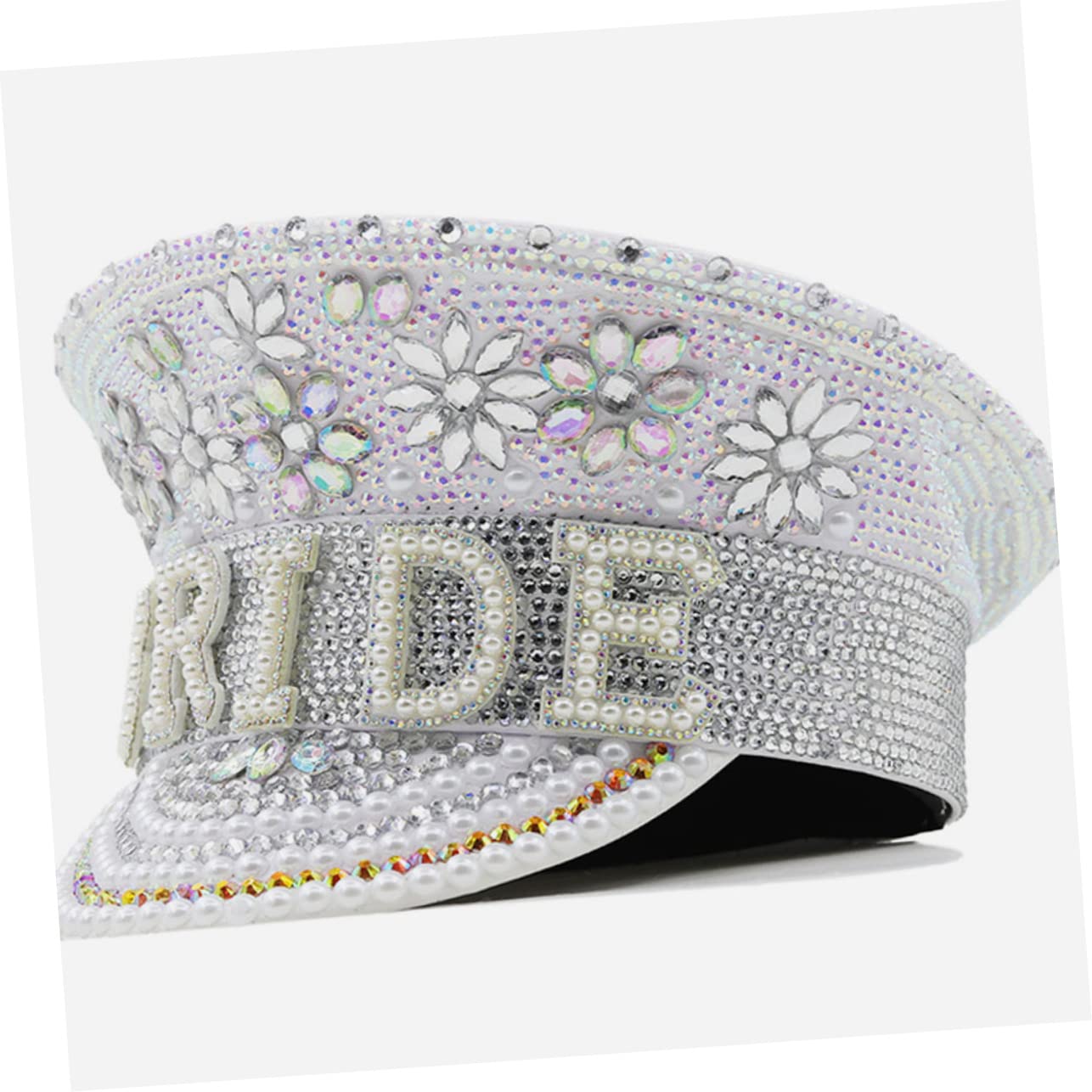 Cabilock Sombrero De Para Novia Despedida De Soltera Bodas Accesorios De Fotografía Sombrero De Playa Regalos De Novia