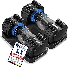 DH FitLife 12kg verstellbare Hanteln 2 bis 12 KG mit 5 Gewichtsstufen, Kurzhanteln Set mit Hantelscheiben, Kurzhanteln verstellbar, variable Gewichte 5 in 1, 2er Set