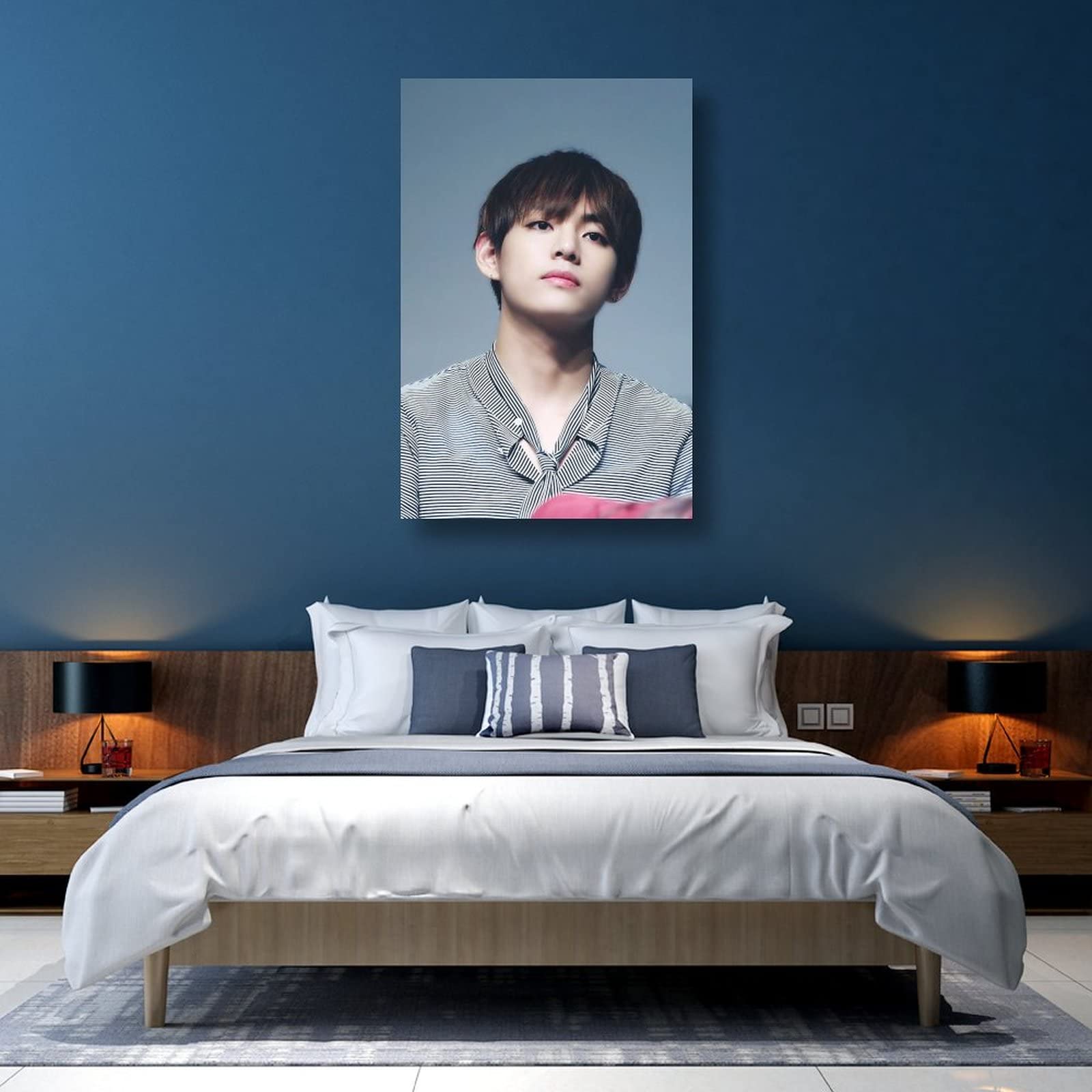Amazon.co.jp: Kim Tae Hyungキムテヒョン写真ポスター ウォールアート