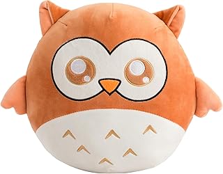 ZGXIONG Stuffed Animals Plush Toys 12" Owls Plush Pillows Cute Plushies Owl Stuffed Animal Plush Owl Toy, Stuffed Owl Plush Toy Brown Owl Pillow Owl Gifts for Owl Lovers Birthday Gifts for Girls Boys