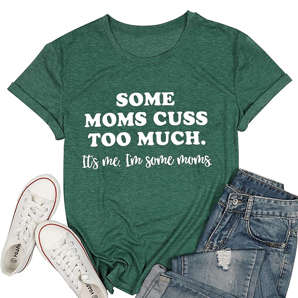 Women Funny Sayings Printed Mother Grandmother Gift Tshirt Present Souvenir Commemorative Grandma Est 2021 Shirt