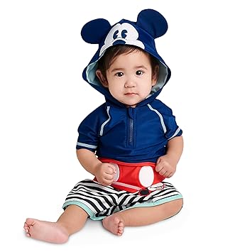 Mickey mouse rash guard for baby Clearance