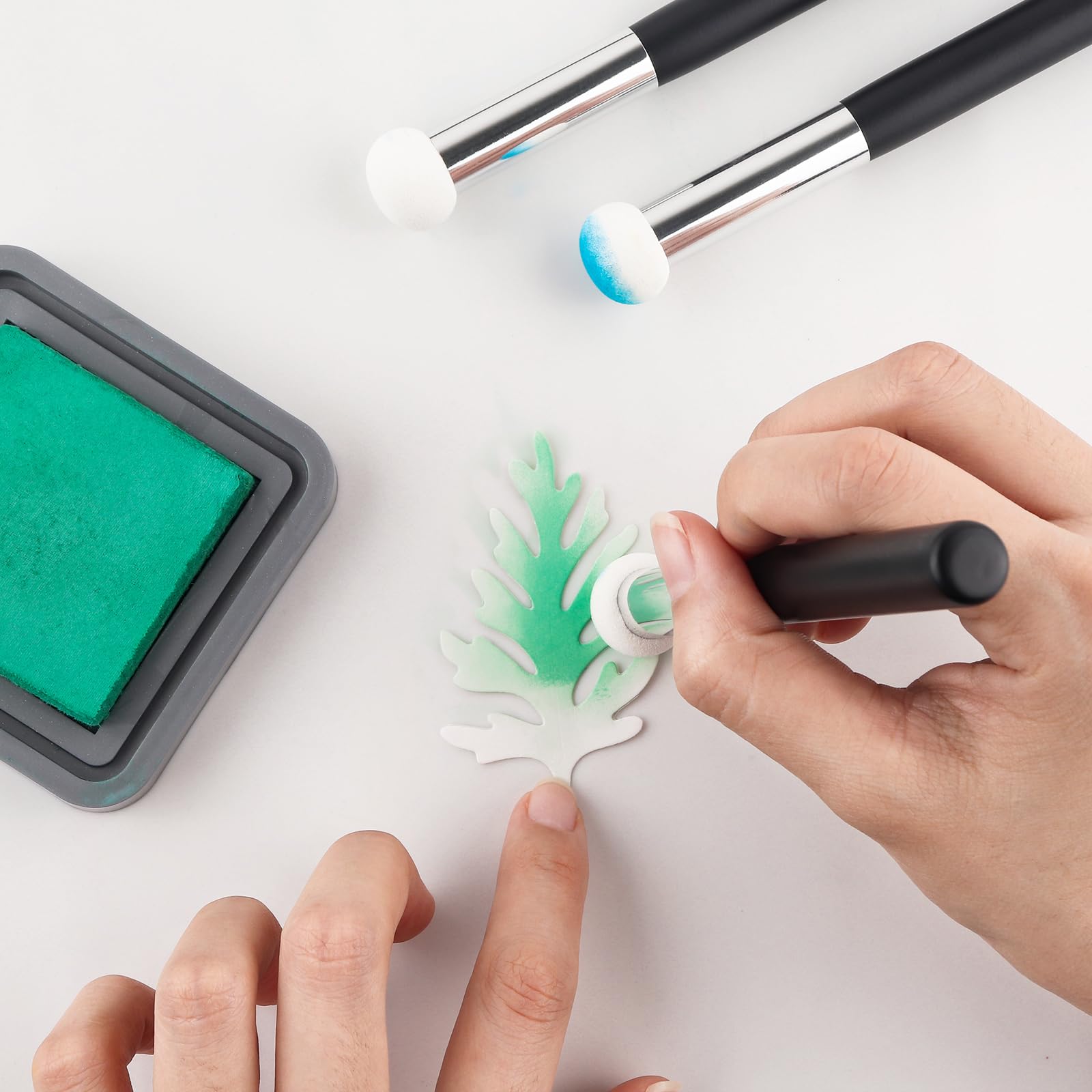 Excellent 12Pcs/Set Sponge Applicators, Mini Paper Sponges Mushroom