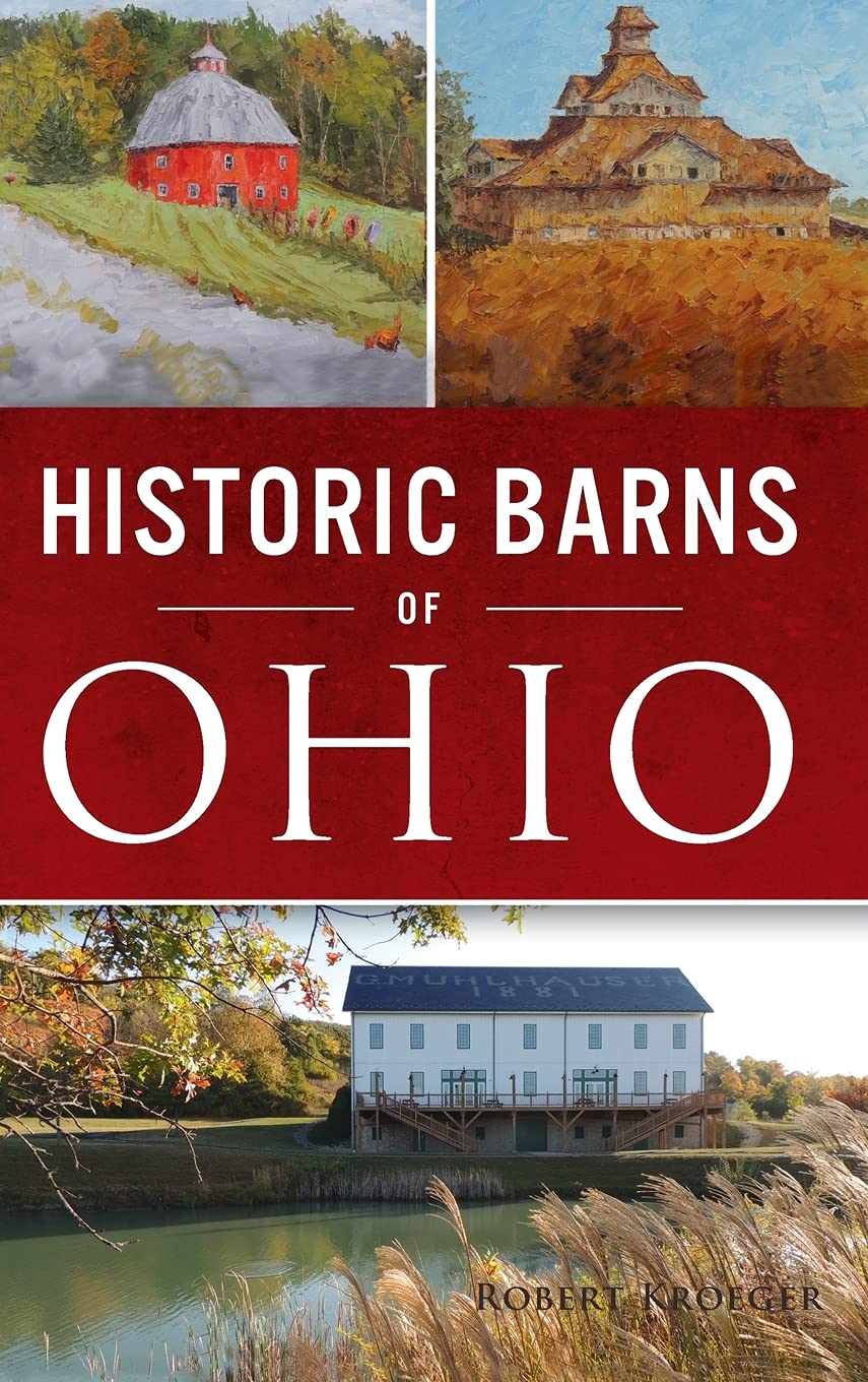 Historic Barns of Ohio Idée Cadeau Idéale pour Passionné d'Histoire des USA