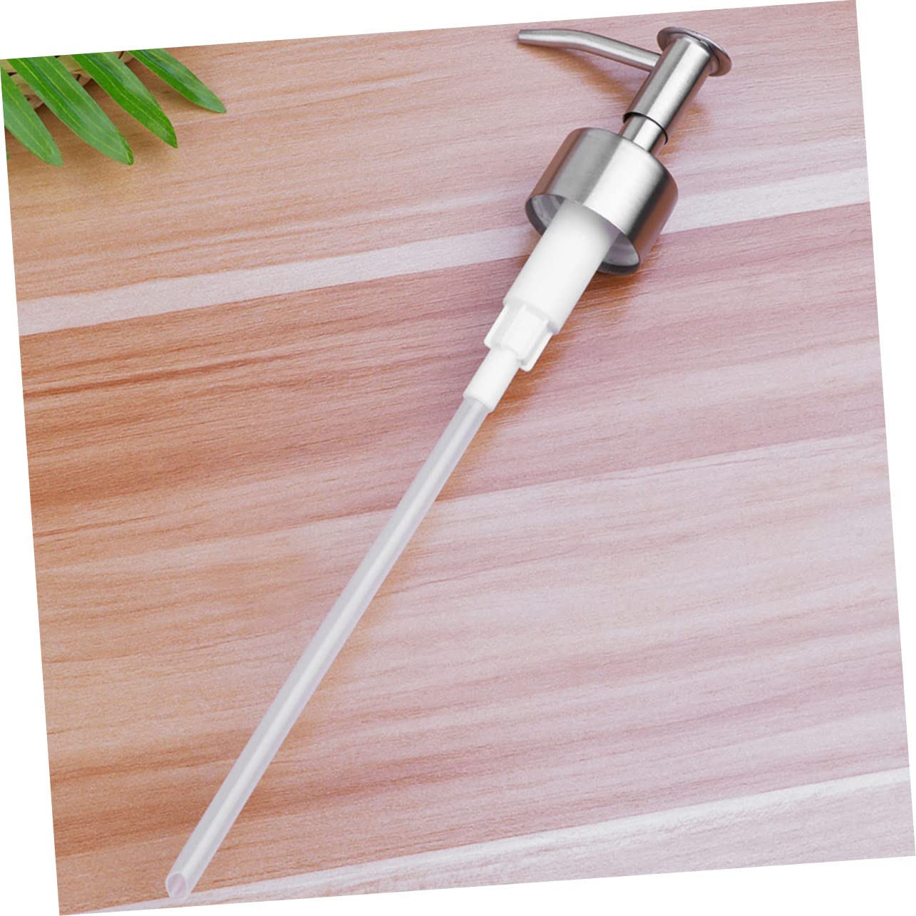 6pezzi Pompa Dispenser Acciaio Inossidabile Per Bottiglie Di Sapone Pompa Per Liquidi Per Bagno e Cucina Design Pressato e Compatto Facile Da Trasportare e Utilizzare Materiale